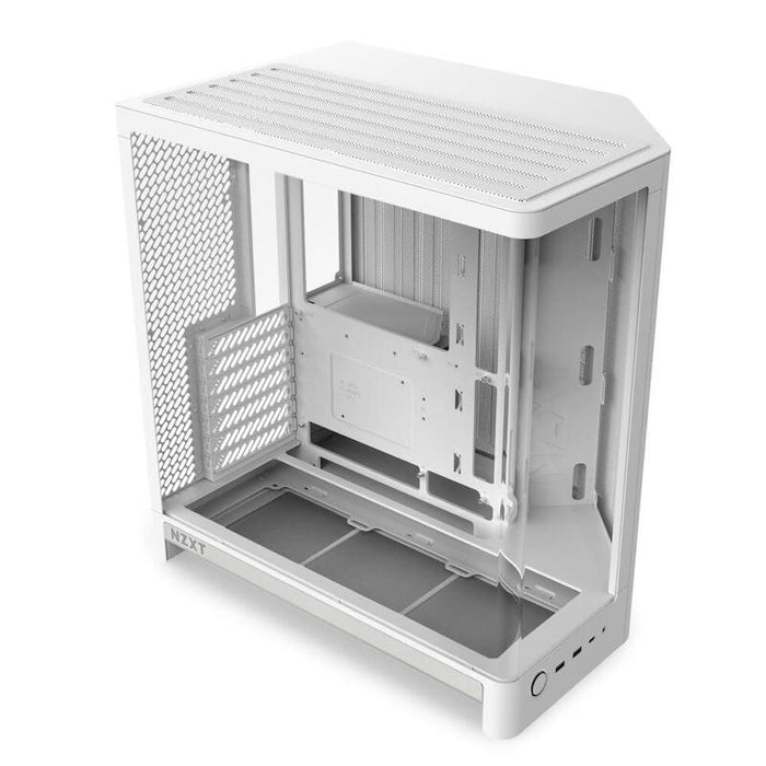 Nzxt H6 2026 Mid-Tower Airflow Gaming Carcasa Blanco Ventana De Vidrio