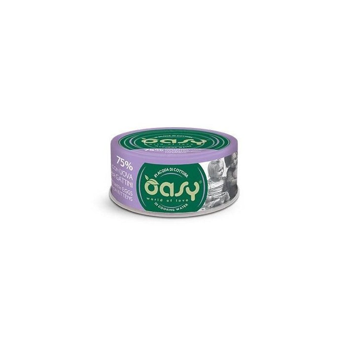 Oasy More Love Chicken With Eggs For Kittens 70gr