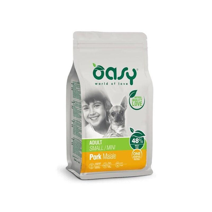 Oasy One Animal Protein Adult Small/Mini Pork 2,5kg