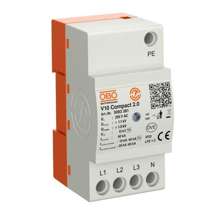 Obo V10 Compact2.0 Descargador De Sobretensiones 5093381