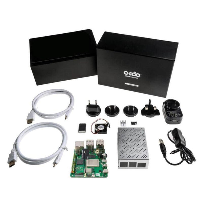 Okdo Single Board Computer -  Rock 4 Model C+ 4gb Starter