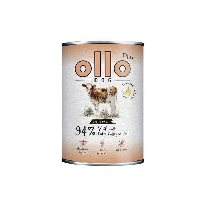 Ollo Plus Kolagen Cielecina 400g Puszka Para Perro