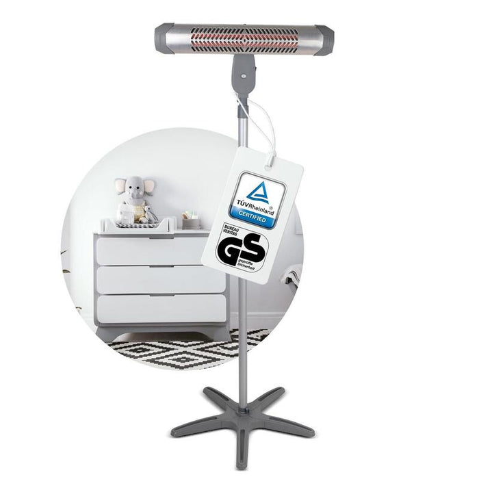 Olympia H+H Heizstrahler Br 80 400/800 Watt Gris