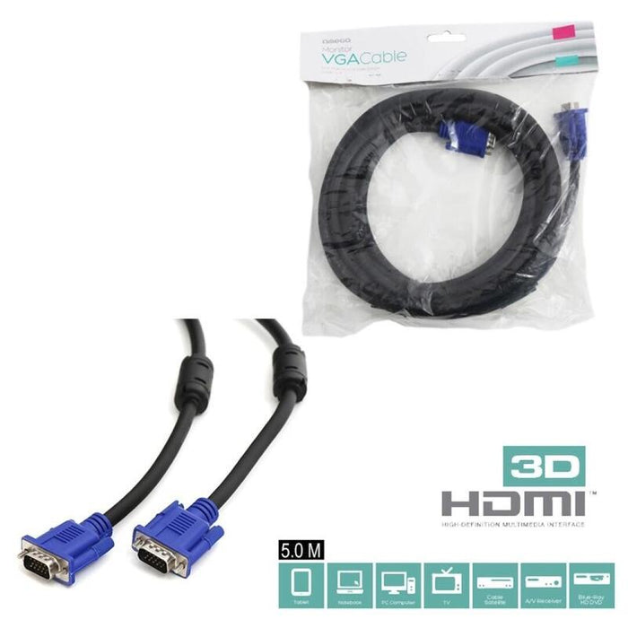 Omega Cable Vga 6+3 5m