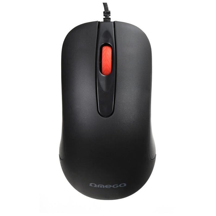 Omega Raton Xl Optico Usb 1000dpi Om0520 Negro