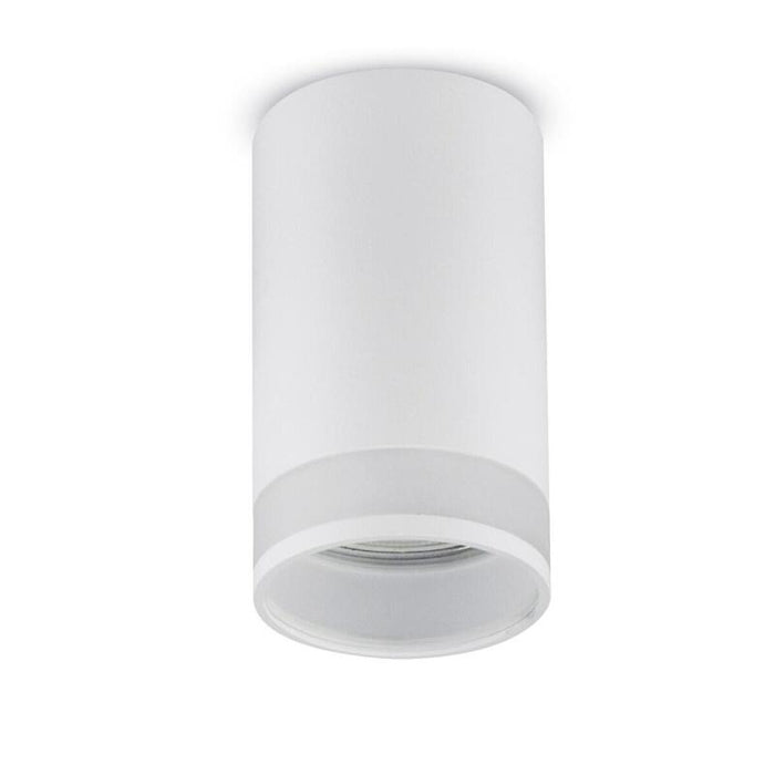 Oprawa Natynkowa/Tuba Gu10, Biala Mce361 W Aluminiowa