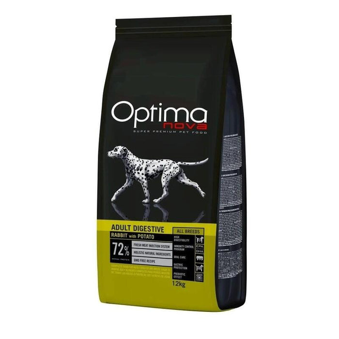 Optimanova Adult Digestive Rabbit With Potato 12kg