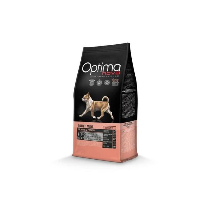 Optimanova Adult Mini Sensitive Salmon & Potato 8kg