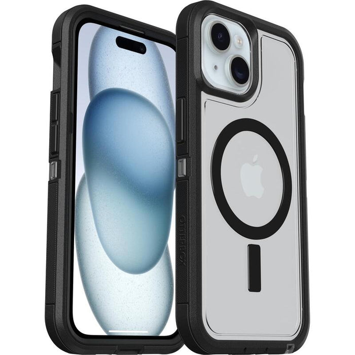 Otterbox Defender Xt Clear Iphone 16e 15 14 13 -Clear Negro
