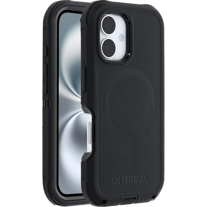 Otterbox Funda Defender Series Magsafe Para Iphone 16, Ultrarresistente, Funda Testada 7x Con Estándares Militares Anticaídas, Negro