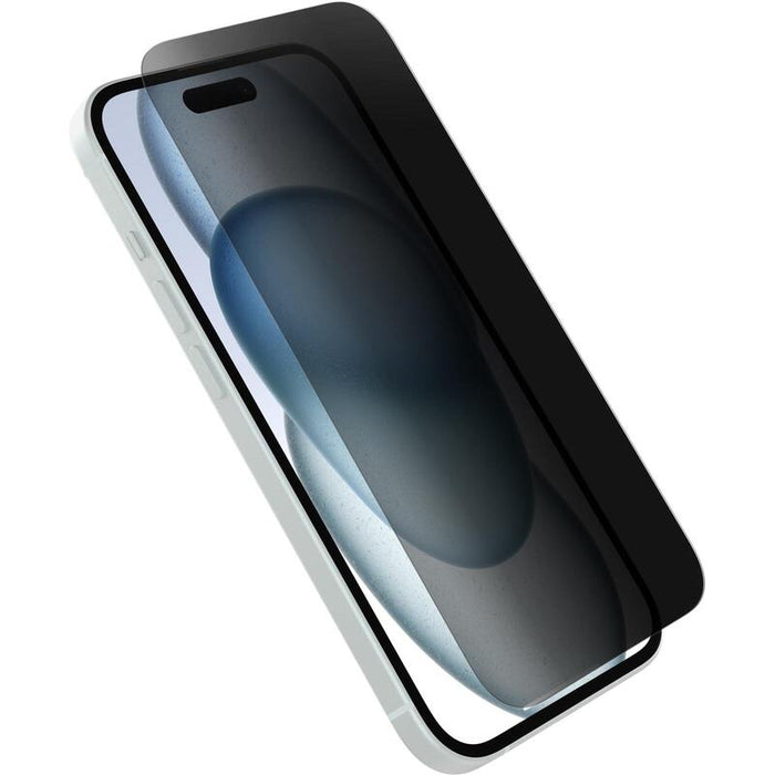 Otterbox Premium Pro Glass Antimicrobial Privacy Apple Iphone 15 Clear Propack