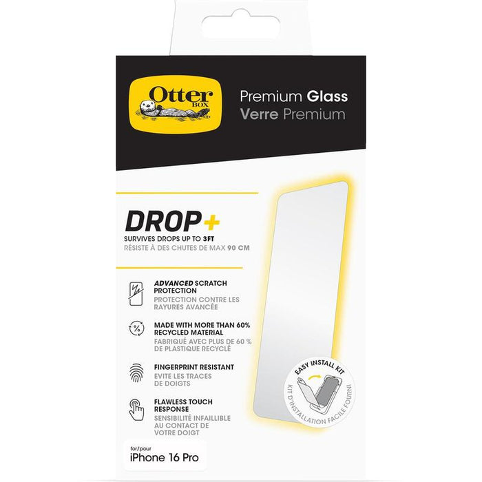 Otterbox Premium Protector De Pantalla Para Teléfono Móvil Cristal Transparente Para Apple Iphone 16 Pro