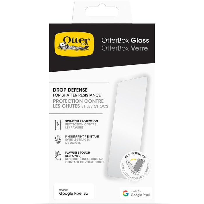 Otterbox Protector De Pantalla Para Teléfono Móvil Cristal Transparente Para Google Pixel 8a