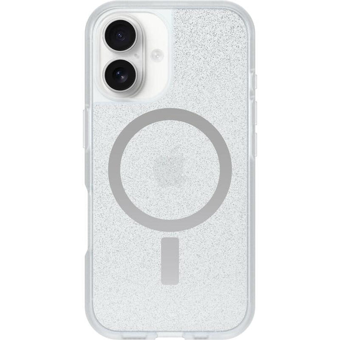 Otterbox React Series Carcasa Trasera Para Teléfono Móvil Compatibilidad Con Magsafe Polvo De Estrellas (Purpurina Clara) Para Apple Iphone 16