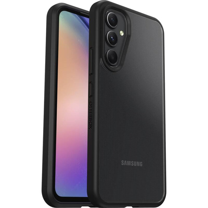Otterbox React Series Carcasa Trasera Para Teléfono Móvil Negro Transparente Para Samsung Galaxy A54