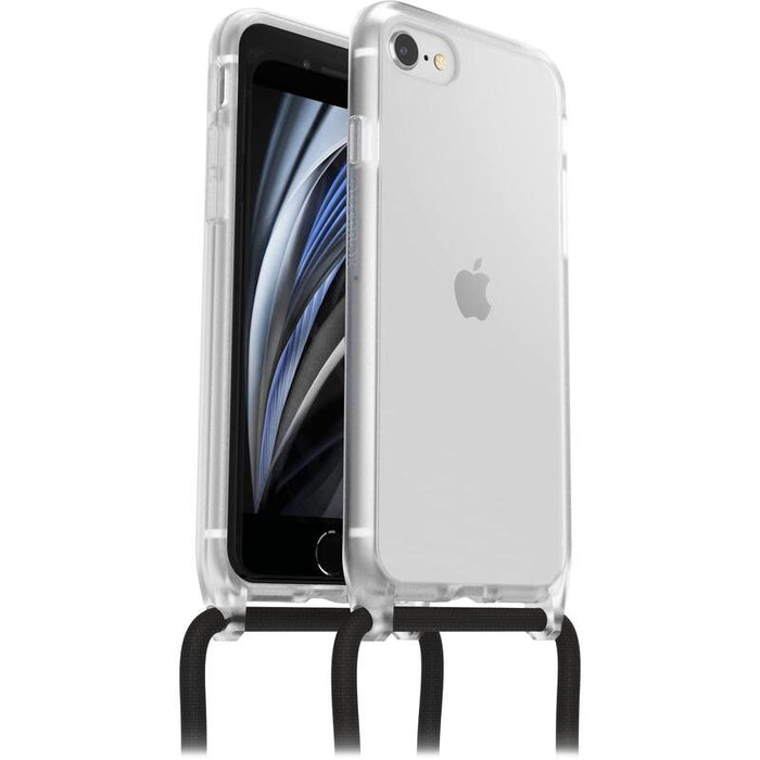 Otterbox React Series Carcasa Trasera Para Teléfono Móvil Resistente A Los Golpes Con Cuerda Desmontable Collar Transparente Para Apple Iphone 7 8 Se (2ª Generación) Se (3rd Generation)
