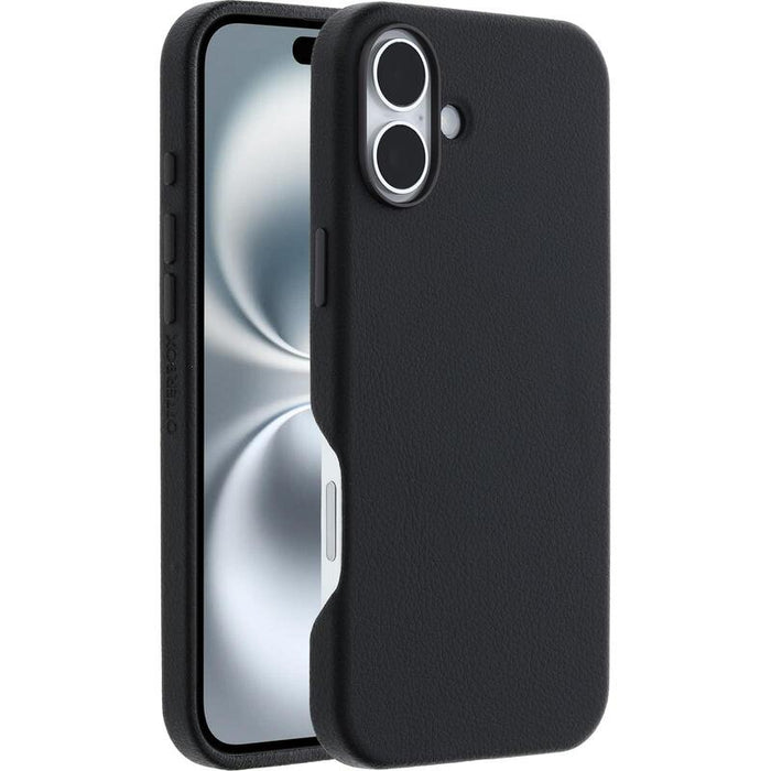 Otterbox Symmetry Series Carcasa Trasera Para Teléfono Móvil Cuero De Cactus Poliuretano Noir Ash (Negro) Para Apple Iphone 16 Plus