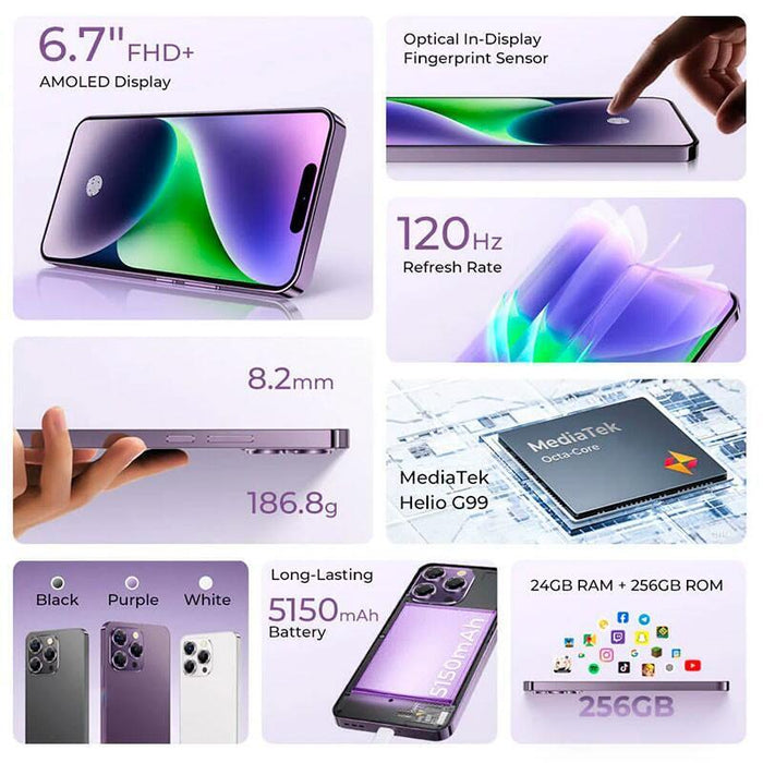 Oukitel P1 4gb/256gb Negro