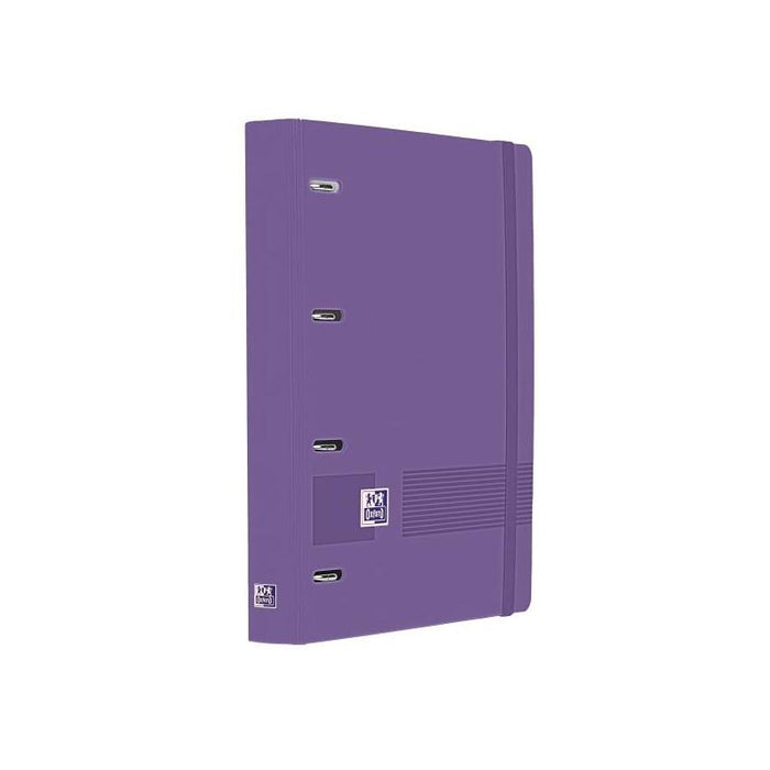 Oxford Europeanbinder Live & Go A4+ Carpeta Tamaño A4+ Con Recambio De 100 Hojas Cuadricula 5x5mm - Tapa De Plastico