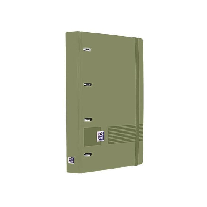 Oxford Europeanbinder Live & Go A4+ Carpeta Tamaño A4+ Con Recambio De 100 Hojas Cuadricula 5x5mm - Tapa De Plastico