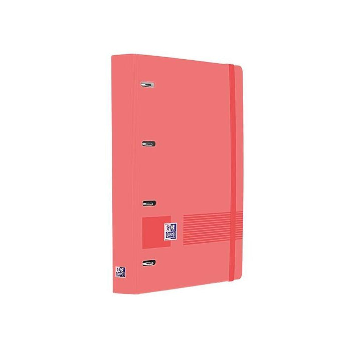 Oxford Europeanbinder Live & Go A4+ Carpeta Tamaño A4+ Con Recambio De 100 Hojas Cuadricula 5x5mm - Tapa De Plastico