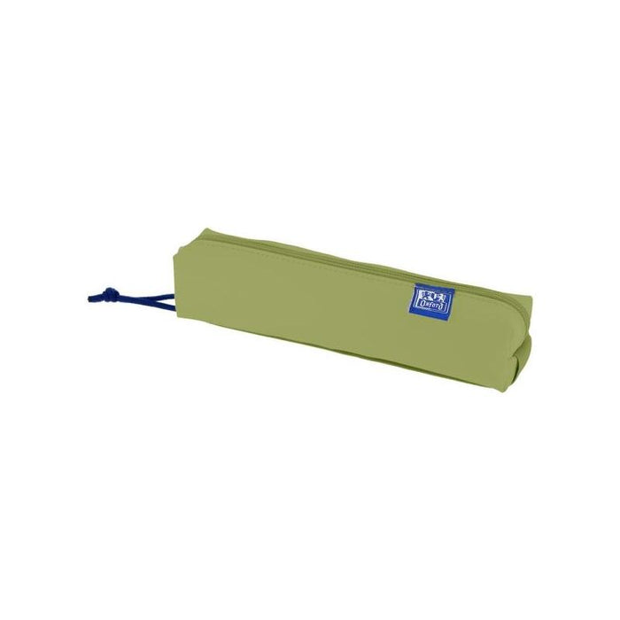 Oxford Kangoo Live And Go Estuche Cuadrado Compacto - Goma Elastica Para Cuadernos - 22x4x4cm - Verde
