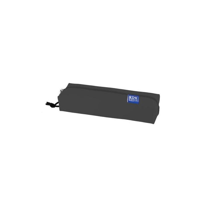 Oxford Kangoo Live And Go Estuche Rectangular Mediano - Goma Elastica Para Cuadernos - Negro