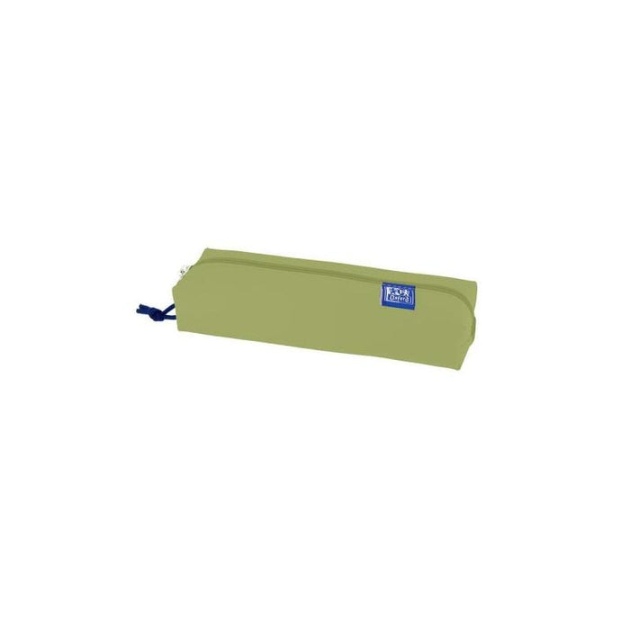 Oxford Kangoo Live And Go Estuche Rectangular Mediano - Goma Elastica Para Cuadernos - Verde