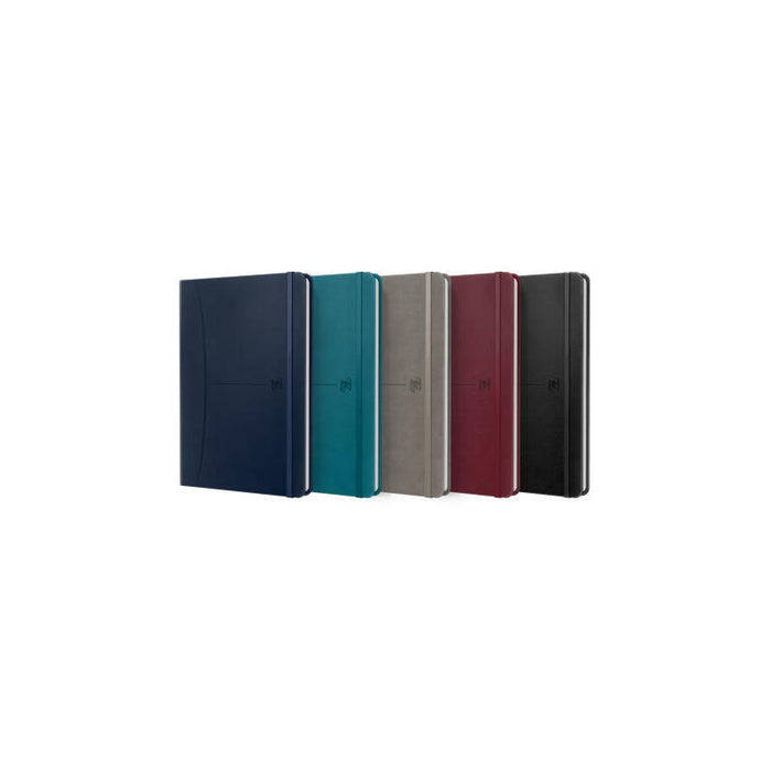 Oxford Libreta Cosida Signature T. Flexible A5 80h Liso Vivo
