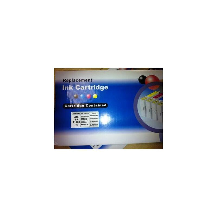 Pack 10 Cartucho Compatible T1281 - 1282 - 1283 - 1284 (4x Negro + 6 Color)