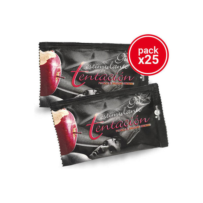 Pack 25 Uds - Tentacion Gel Estimulante Femenino 10 Ml Monodosis