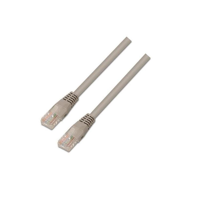 Pack De 10 Unidades Aisens Cable De Red Latiguillo Rj45 Lszh Cat.6 Utp Awg24 Gris 1,0 M