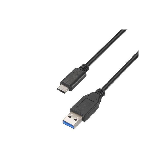 Pack De 10 Unidades Aisens Cable Usb 3.1 Gen2 10gbps 3a Tipo Usb-C/M - A/M Negro 1,0m