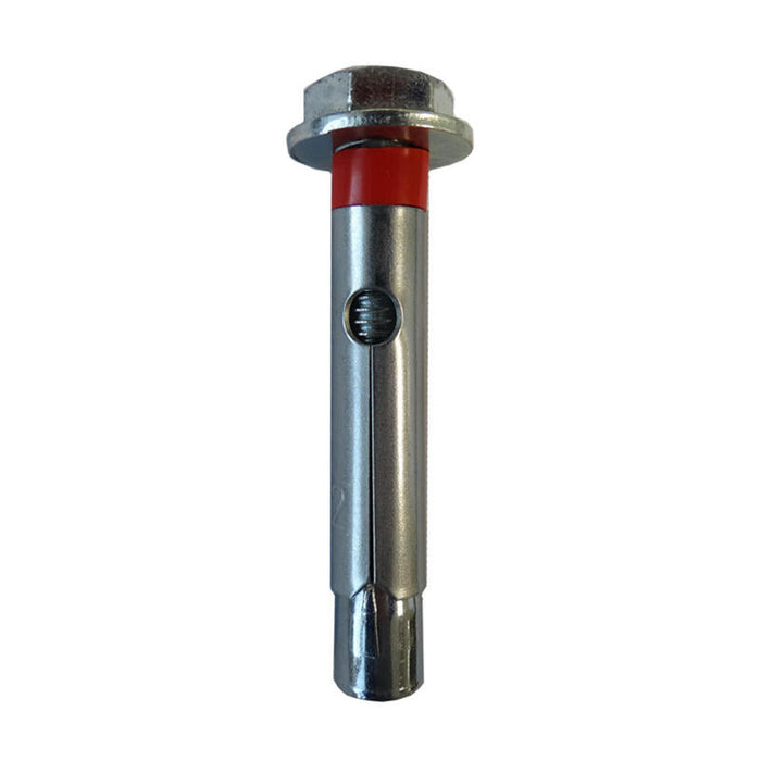 Pack De 10 Unidades - Anclaje De Acero Lp 6.8 Zincado Blanco 10 X 70 Mm, Ø12 Mm