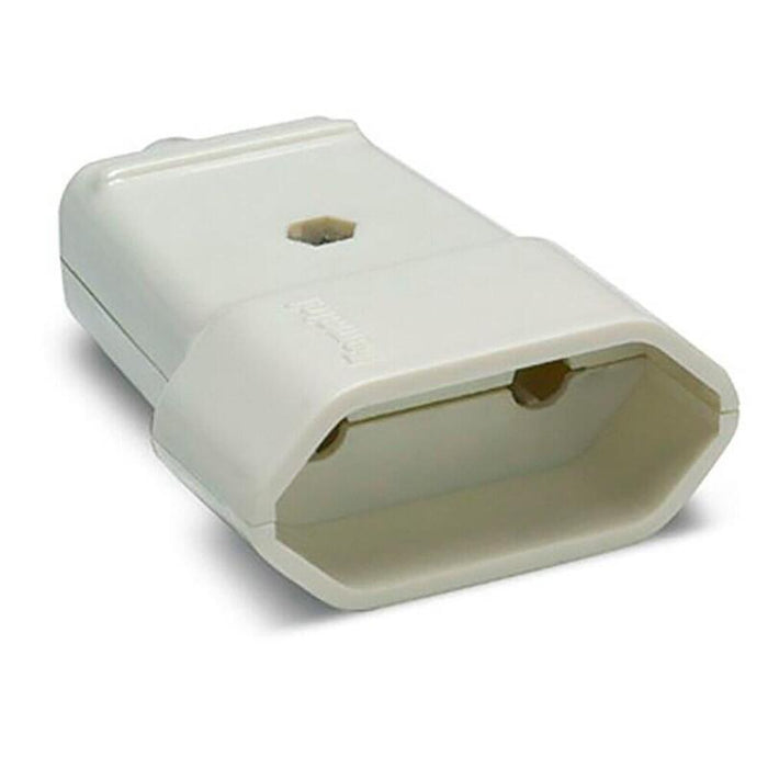 Pack De 10 Unidades - Base Aérea Bipolar 10a 250 V, Blanca