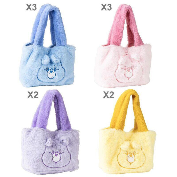 Pack De 10 Unidades - Bolsa Shopping Peluche Osos Amorosos Surtido