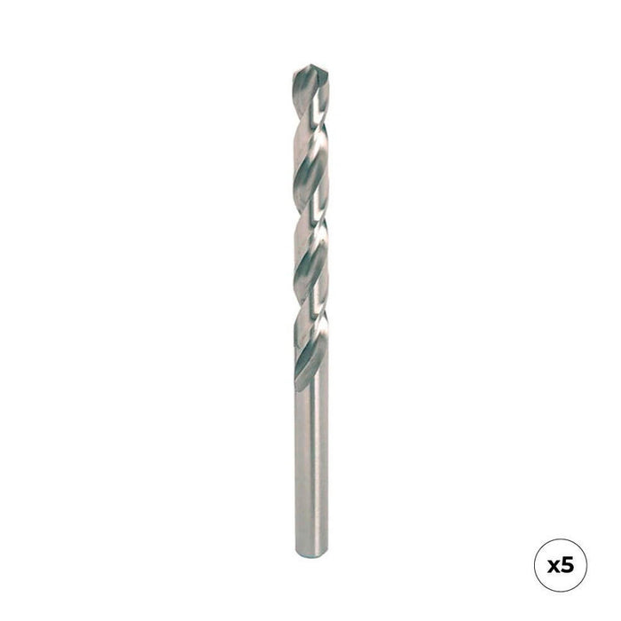 Pack De 10 Unidades - Broca Hss4341 Para Metal, Rectificada, Ø2,00 X 49,00 Mm, 5 Uds