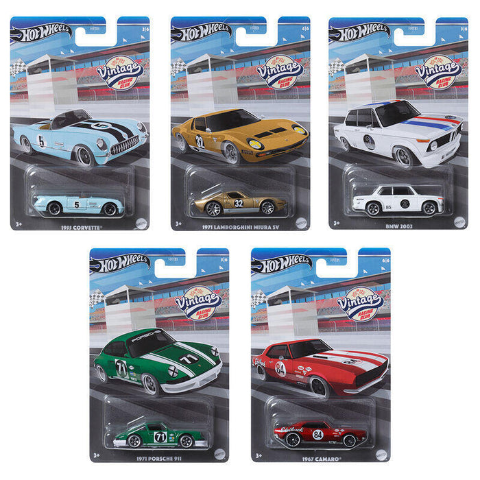 Pack De 10 Unidades - Coche Vintage Hot Wheels Surtido