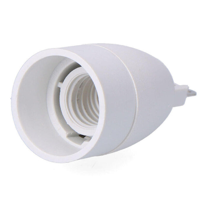 Pack De 10 Unidades - Convertidor De G9 A E14, 2 A 230 V, Blanco, Ø30 X 57 Mm (Retractilado)
