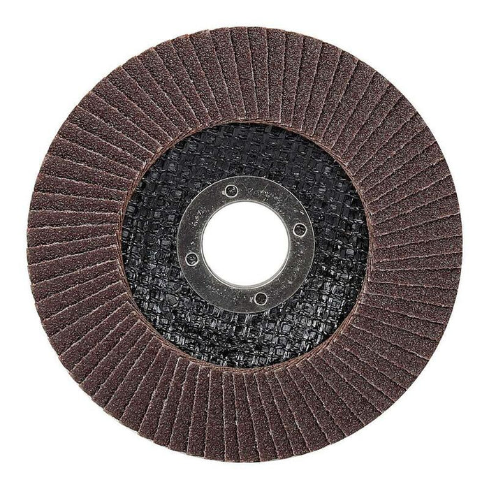 Pack De 10 Unidades - Disco Láminas Convexo Óxido De Aluminio T29, Ø115 X 22 Mm, Grano 80
