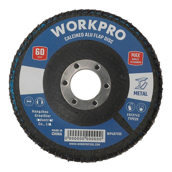 Pack De 10 Unidades - Disco Láminas Plano Óxido De Aluminio T27, Ø100 X 16 Mm, Grano 80