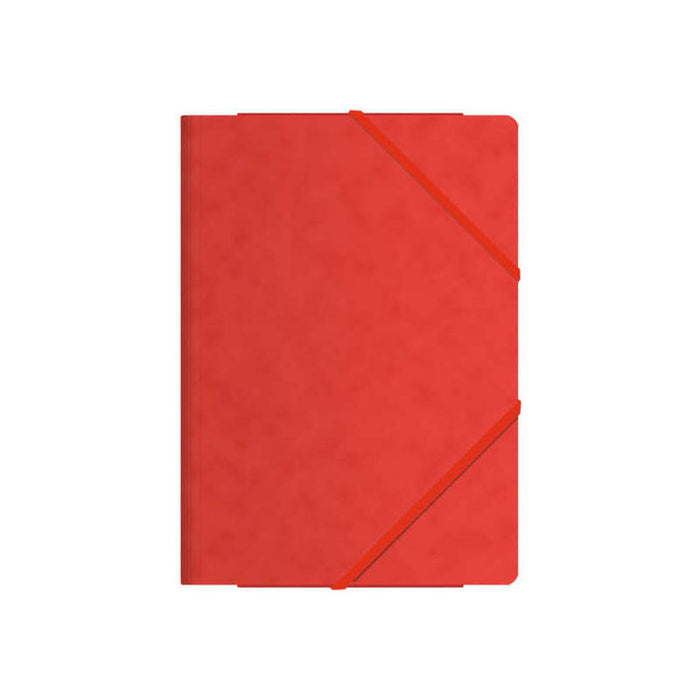 Pack De 10 Unidades Dohe Carpeta De Gomas Con Tres Solapas - Tamaño Folio - Fabricada En Cartulina De Primera Calidad -