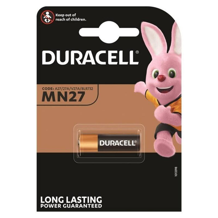 Pack De 10 Unidades Duracell Pila Alcalina Mn27 Lr27 A27 12v Blister*1 10 Uds