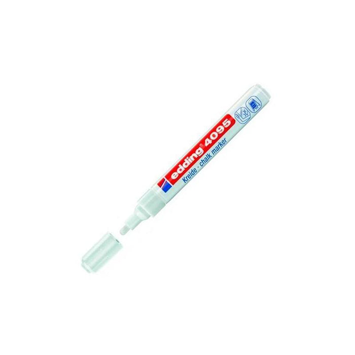 Pack De 10 Unidades Edding Marcador De Tiza Líquida 4095 Blanco