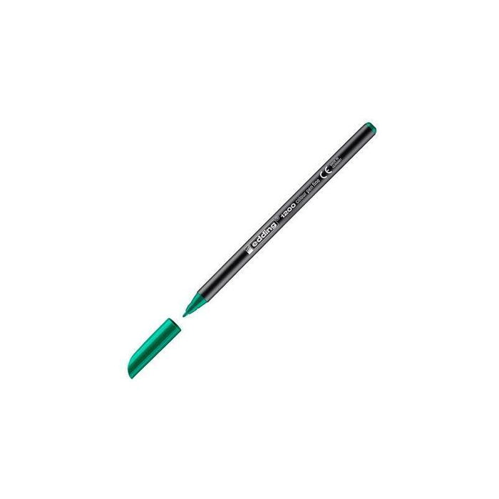 Pack De 10 Unidades Edding Rotulador 1200 Punta Fina Verde