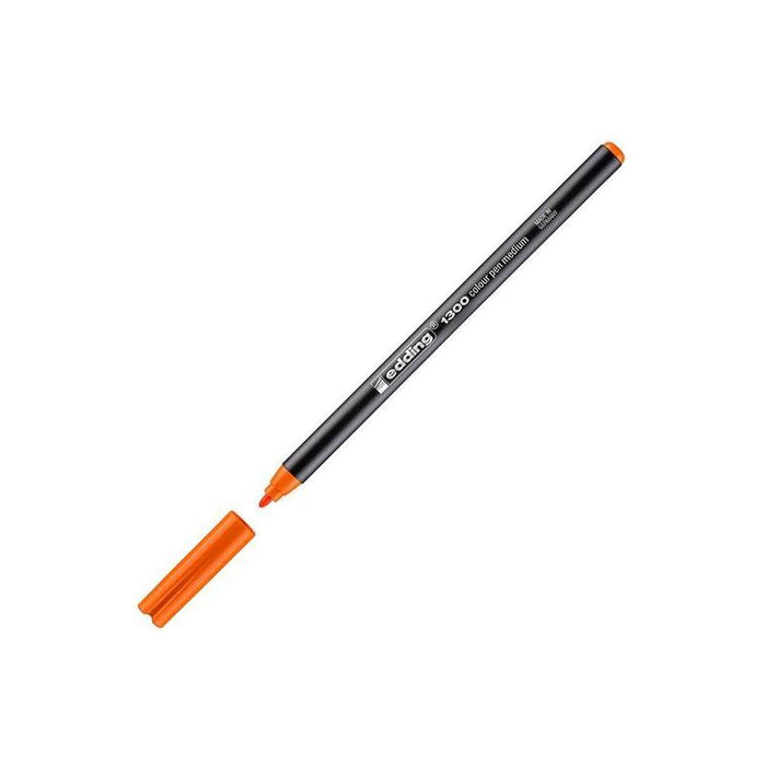 Pack De 10 Unidades Edding Rotulador 1300 Trazo Medio Naranja