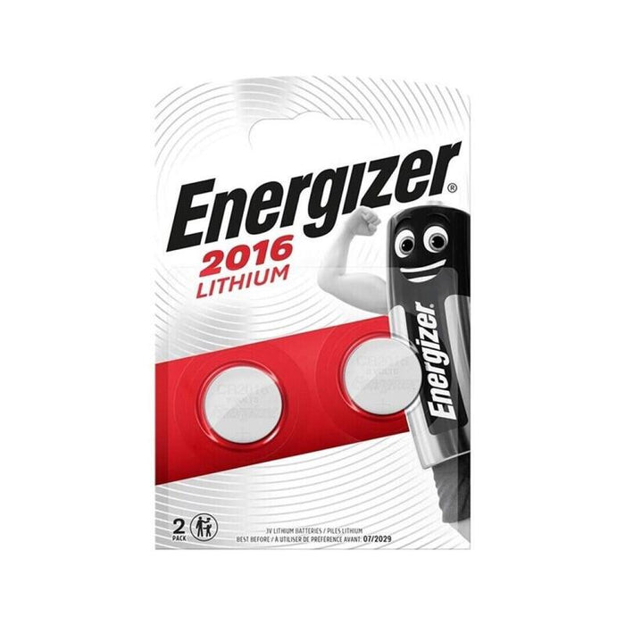 Pack De 10 Unidades Energizer Pila Boton Litio Cr2016 3v Blister*2