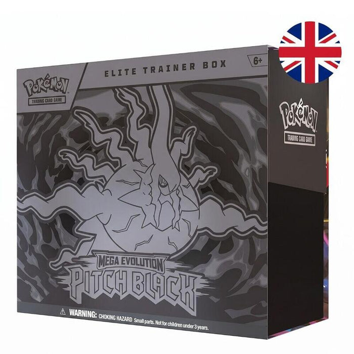 Pack De 10 Unidades - Estuche Cartas Entrenador Elite Expansion Megaevolucion Oscuridad Absoluta Pokemon Ingles