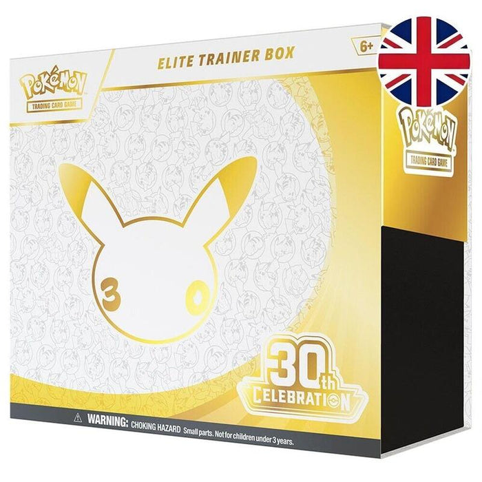 Pack De 10 Unidades - Estuche Entrenador Elite 30th Aniversario Pokemon Ingles