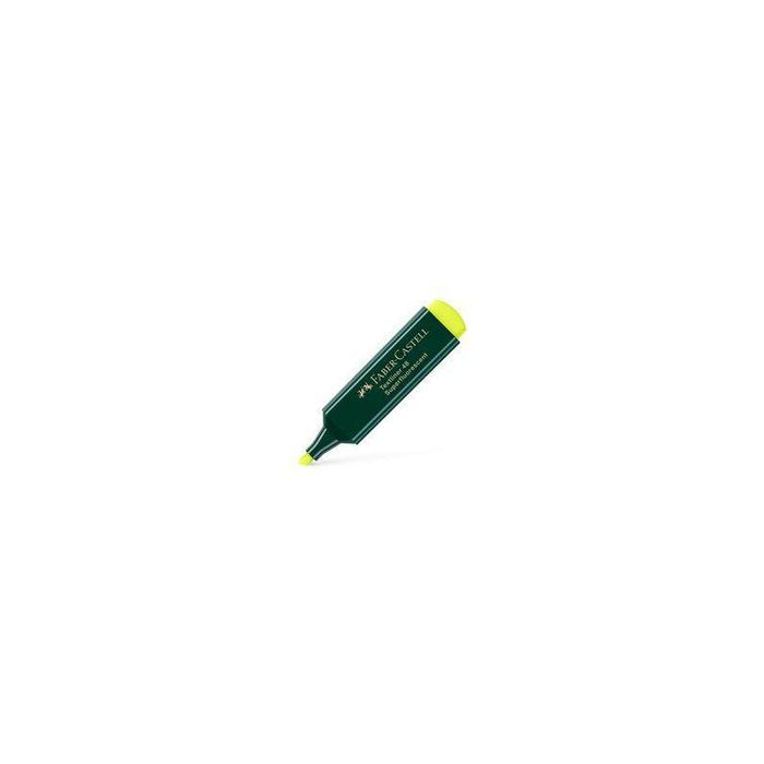 Pack De 10 Unidades Faber Castell Marcador Fluorescente Textliner 48 Amarillo